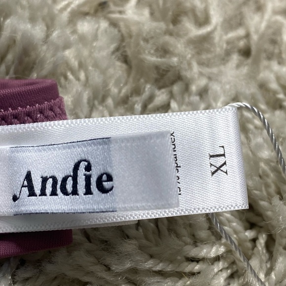 NWT Andie Swim The Bora Bora Top in Cactus Flower Size XL UPF+ Sun Protection - Picture 8 of 9